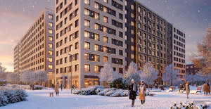 2-к квартира, строящийся дом, 75м2, 3/10 этаж