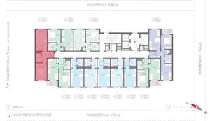 1-к квартира, вторичка, 36м2, 18/22 этаж