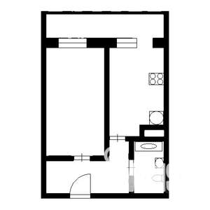 1-к квартира, вторичка, 34м2, 19/20 этаж