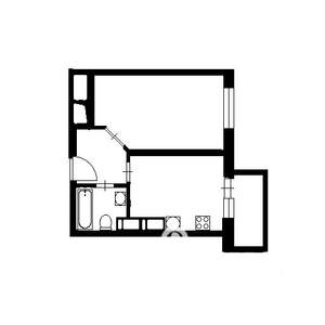 1-к квартира, вторичка, 32м2, 6/24 этаж