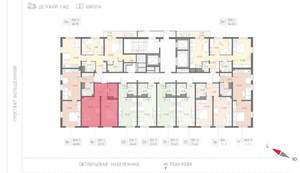 1-к квартира, вторичка, 37м2, 18/25 этаж