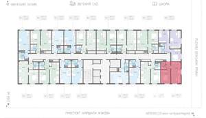 1-к квартира, вторичка, 35м2, 18/22 этаж