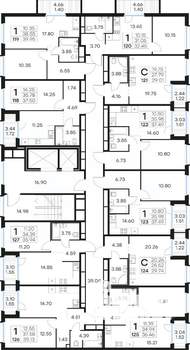 1-к квартира, вторичка, 40м2, 13/15 этаж