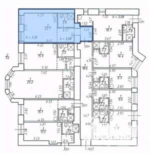 Студия квартира, вторичка, 27м2, 4/7 этаж