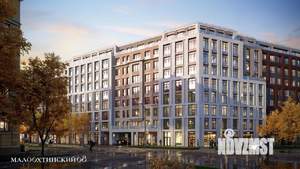 3-к квартира, строящийся дом, 91м2, 2/9 этаж