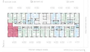 2-к квартира, вторичка, 47м2, 5/22 этаж