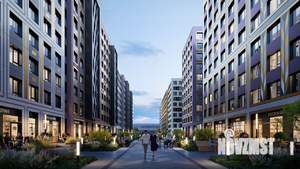 3-к квартира, строящийся дом, 84м2, 8/10 этаж