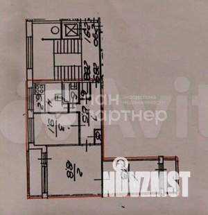 3-к квартира, вторичка, 61м2, 8/9 этаж