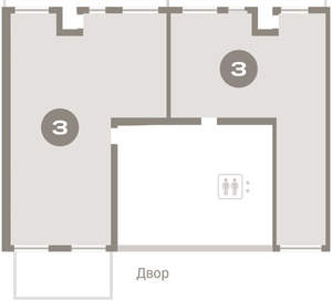 3-к квартира, вторичка, 95м2, 2/17 этаж