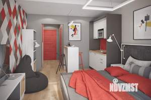 Студия квартира, вторичка, 28м2, 11/24 этаж