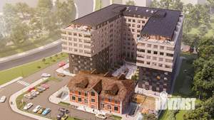 2-к квартира, строящийся дом, 77м2, 7/10 этаж