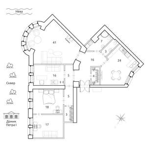 4-к квартира, вторичка, 152м2, 4/6 этаж
