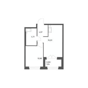 1-к квартира, вторичка, 37м2, 6/24 этаж