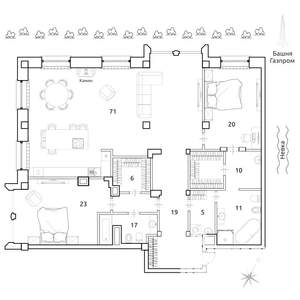 3-к квартира, вторичка, 172м2, 3/7 этаж