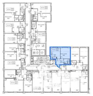 1-к квартира, вторичка, 34м2, 15/17 этаж