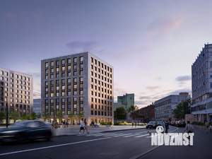 1-к квартира, строящийся дом, 49м2, 8/10 этаж