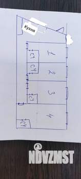 4-к квартира, вторичка, 67м2, 1/4 этаж