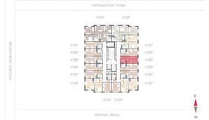 Студия квартира, вторичка, 23м2, 9/12 этаж