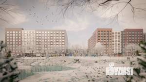 Студия квартира, строящийся дом, 26м2, 2/9 этаж