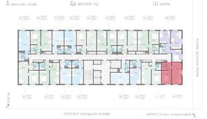 1-к квартира, вторичка, 35м2, 19/23 этаж