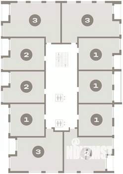 1-к квартира, вторичка, 51м2, 12/16 этаж