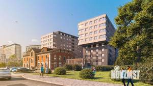 2-к квартира, строящийся дом, 77м2, 7/10 этаж