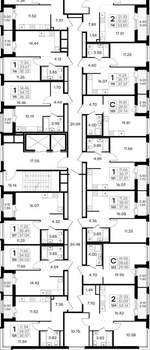 1-к квартира, вторичка, 37м2, 10/15 этаж