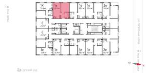 Студия квартира, вторичка, 21м2, 5/10 этаж