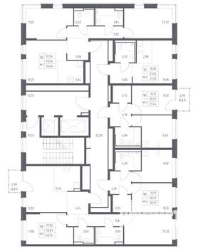 2-к квартира, вторичка, 60м2, 18/24 этаж