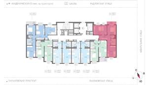 2-к квартира, вторичка, 54м2, 12/20 этаж