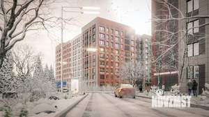 Студия квартира, строящийся дом, 28м2, 1/9 этаж