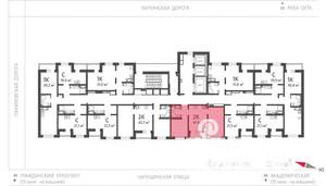 1-к квартира, вторичка, 35м2, 3/24 этаж