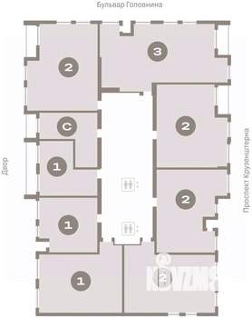 3-к квартира, вторичка, 107м2, 13/16 этаж