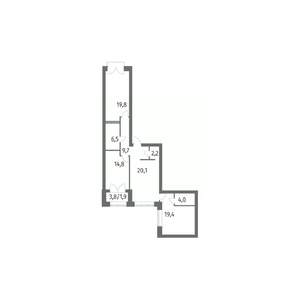 3-к квартира, вторичка, 98м2, 13/13 этаж