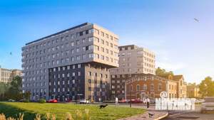 2-к квартира, строящийся дом, 77м2, 7/10 этаж