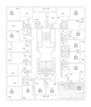 1-к квартира, вторичка, 35м2, 11/17 этаж