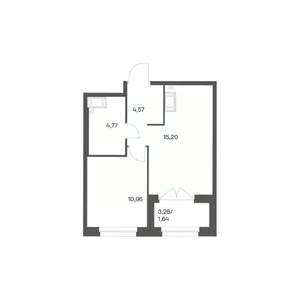 1-к квартира, вторичка, 37м2, 5/24 этаж