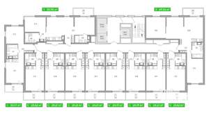 2-к квартира, вторичка, 73м2, 5/26 этаж